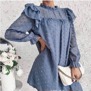 SHEIN Light Blue Dress NWOT - Size XL | 12